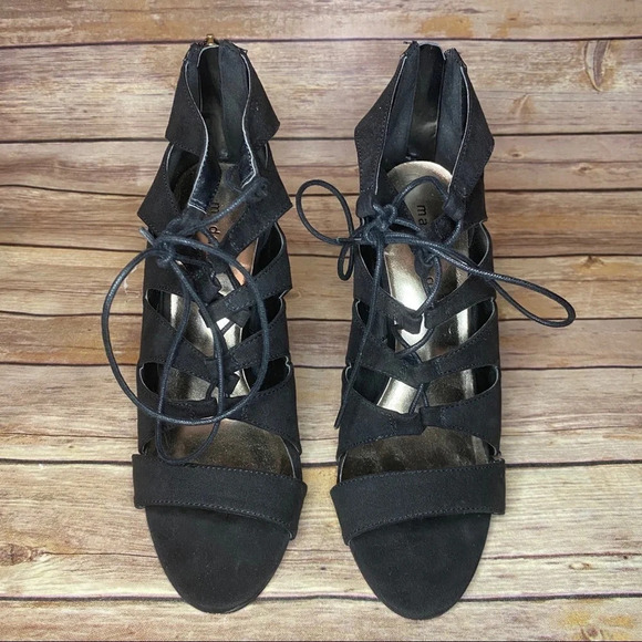 Madden Girl Black Heels - Picture 4 of 7